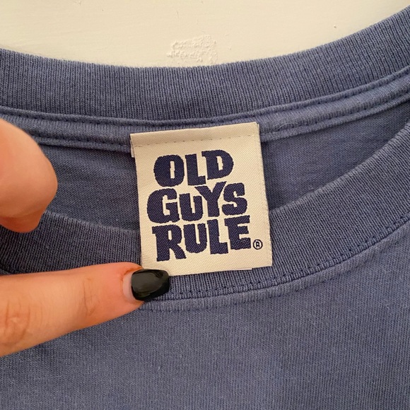 Old Guys Rule Fishing Navy T-Shirt - Picture 2 of 4